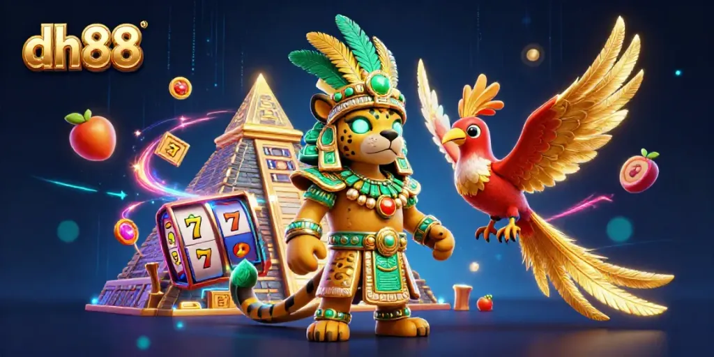 Experience winning excitement with dh88 through an immersive slot game scene captivating players.