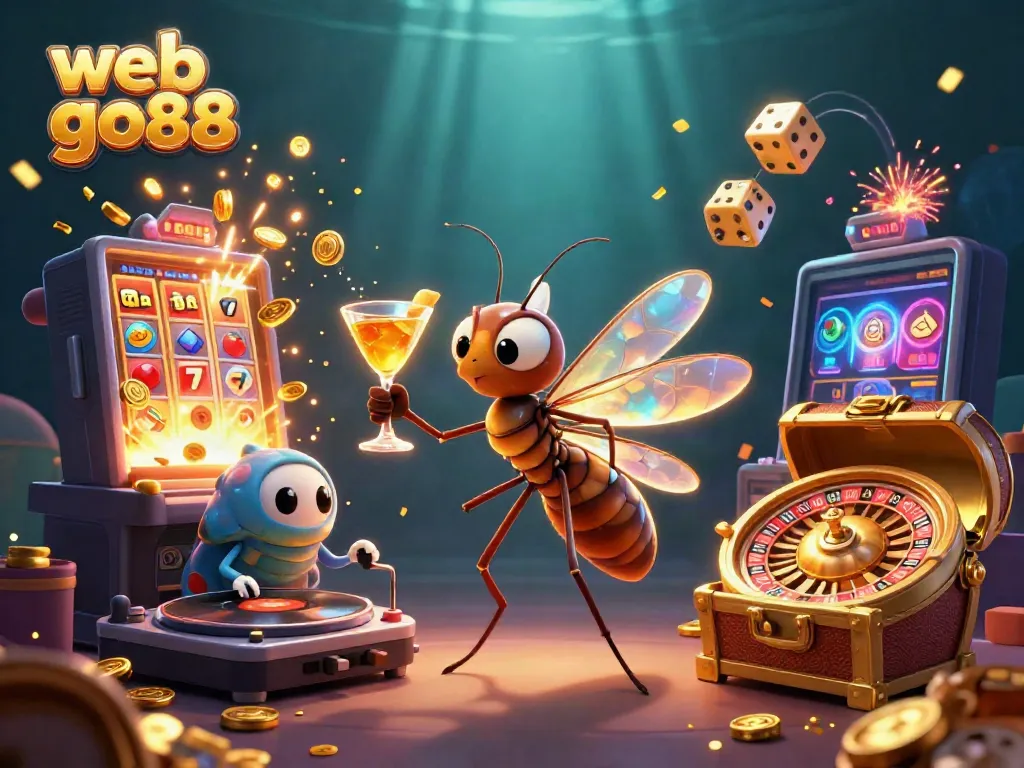 Engage with web go88's thrilling casino experience featuring unique 3D characters and vibrant game elements.