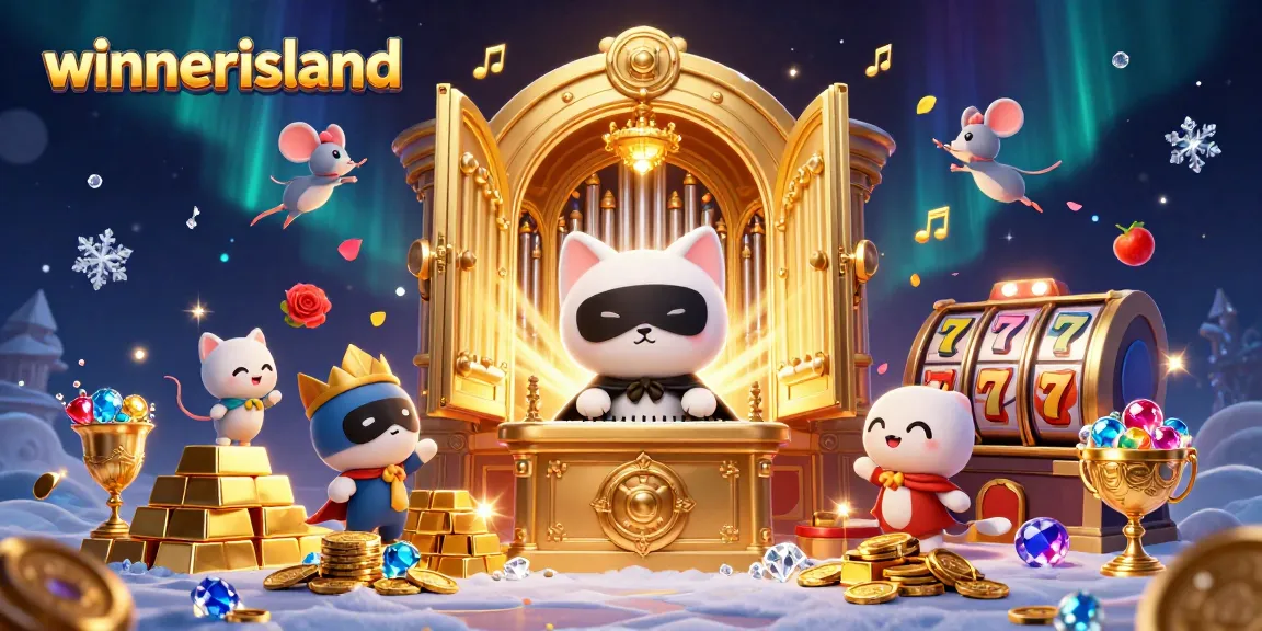 Experience the excitement at winnerisland with vibrant slot reels and dynamic casino elements.