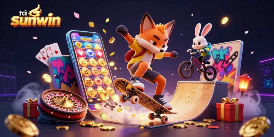 Engage in thrilling gaming with tải sunwin, featuring vibrant animations and dynamic casino elements.