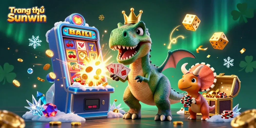 Win big at Trang chủ Sunwin with exciting slots, vibrant gameplay, and dinosaur-themed characters.
